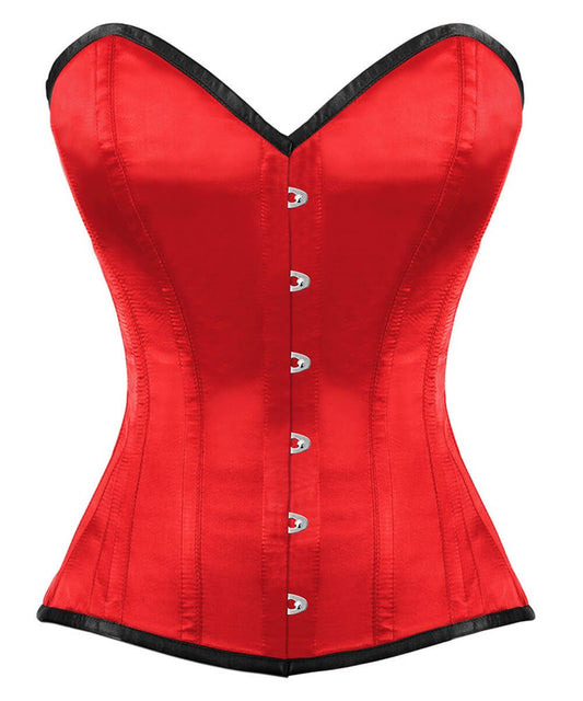 Lenita Overbust Red Corset