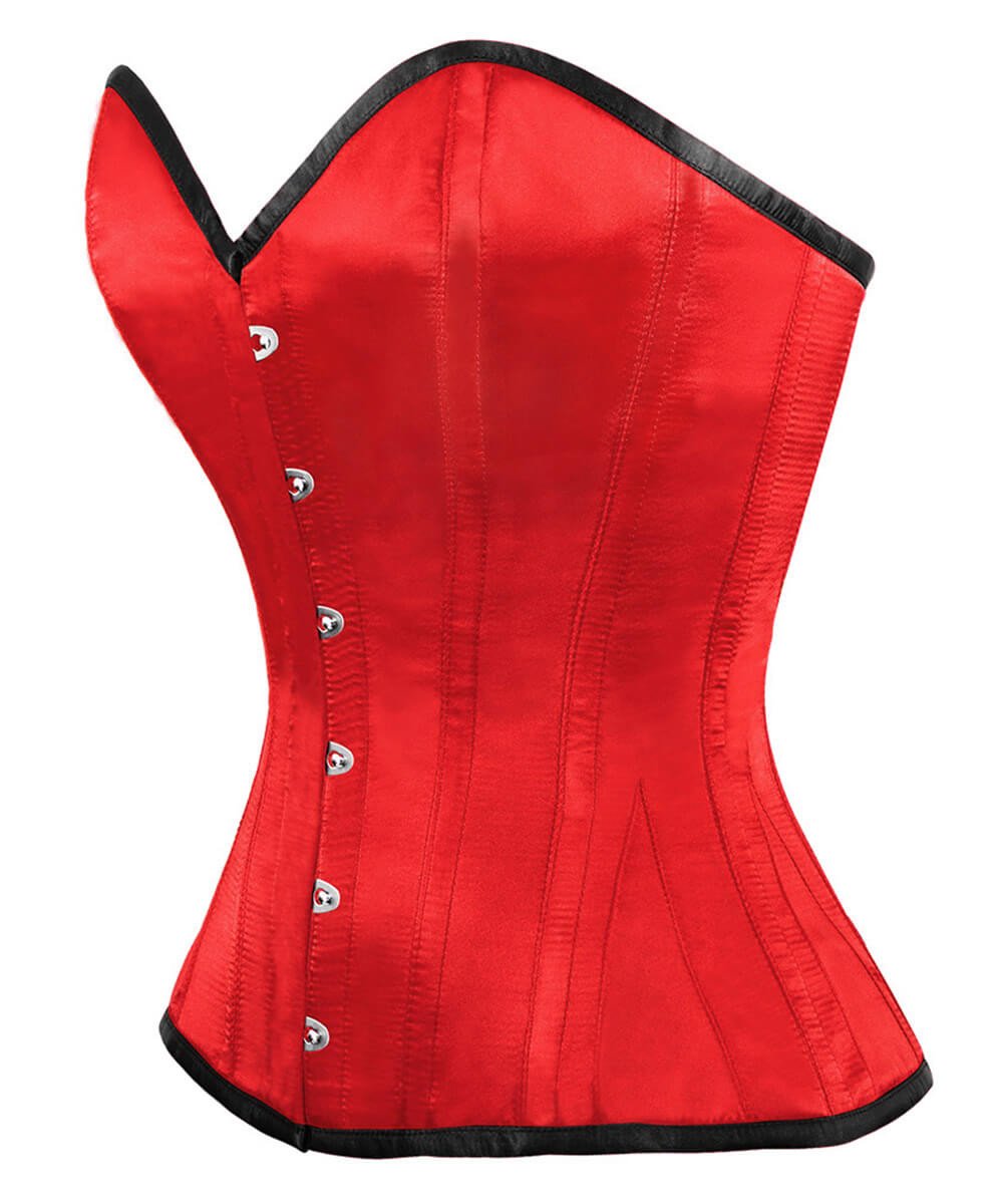 Lenita Overbust Red Corset