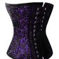 Brigantia Brocade Overbust Gothic Corset