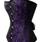 Brigantia Brocade Overbust Gothic Corset