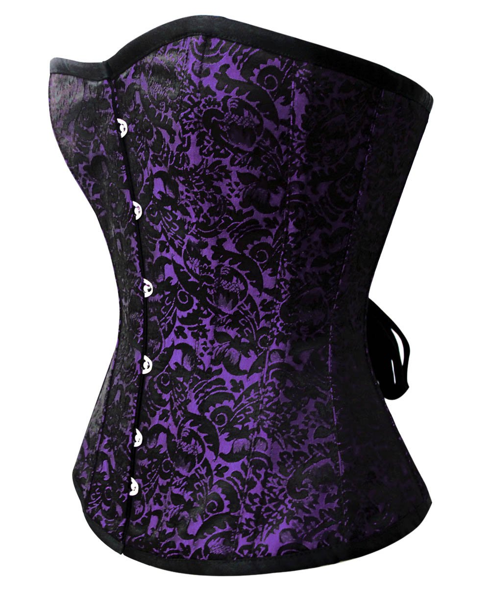Brigantia Brocade Overbust Gothic Corset