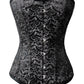 Nara Brocade Overbust Gothic Corset
