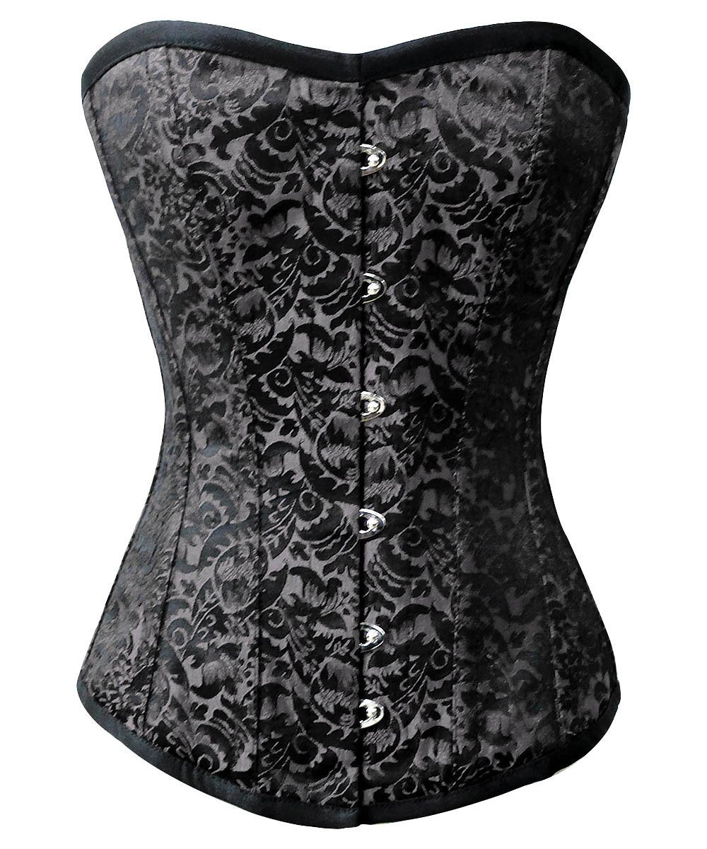 Nara Brocade Overbust Gothic Corset