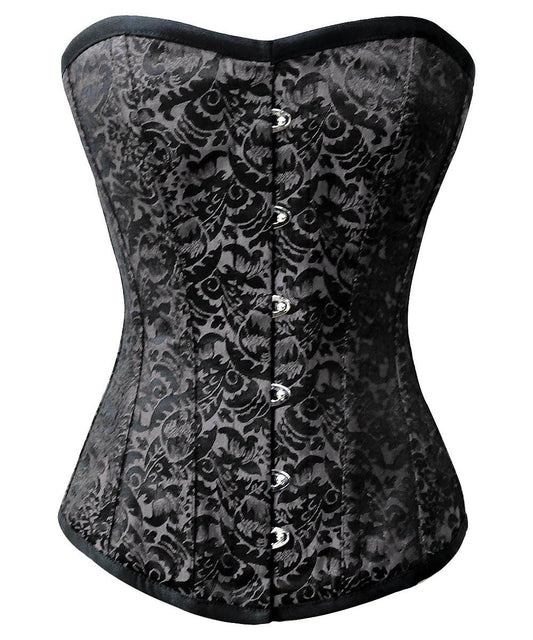 Nara Brocade Overbust Gothic Corset