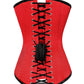 Hoglah Overbust Red Long Corset