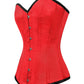 Hoglah Overbust Red Long Corset