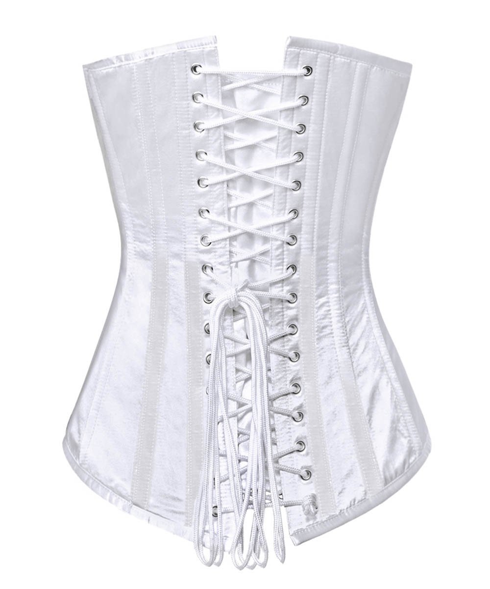 Aalia White Corset