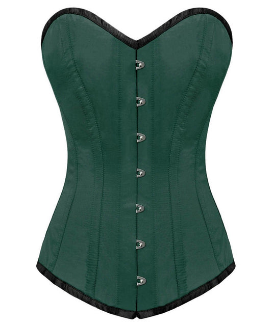 Roanne Overbust Green Corset