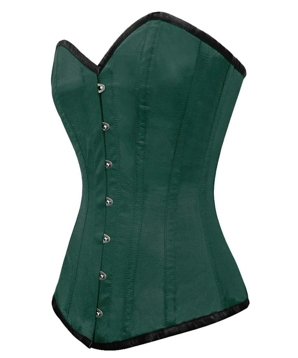 Roanne Overbust Green Corset