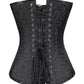 Haady Black Brocade Corset Overbust