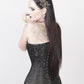 Haady Black Brocade Corset Overbust