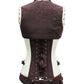 Bertram Steampunk Overbust Corset with Shrug
