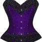 Lennie Overbust Purple Couture Corset