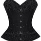 Carita Black Overbust Couture Corset