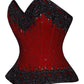 Leksi Lace Overlay Overbust Couture Corset