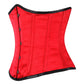 Fulhert Steel Boned Underbust Red Corset
