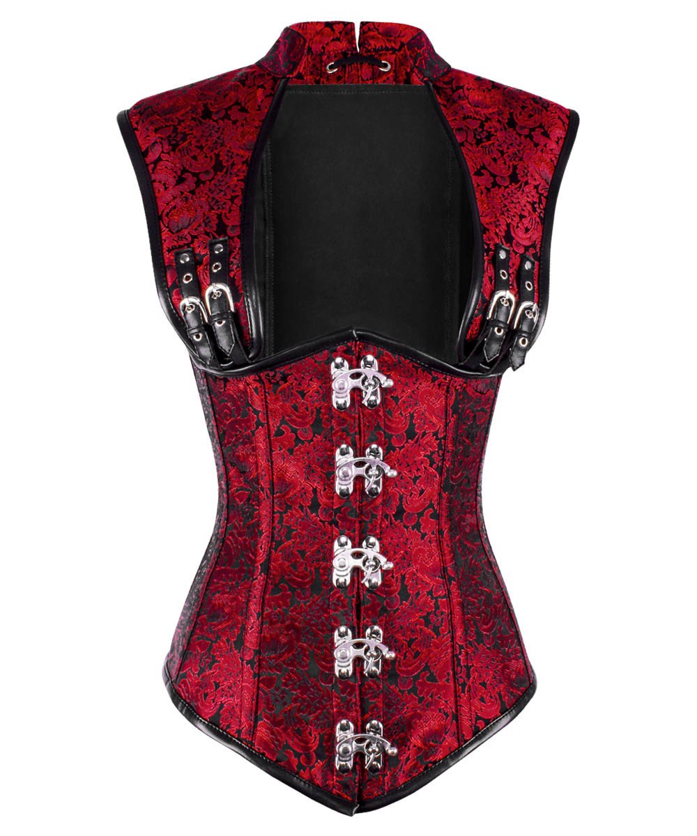 Alaina Steampunk Steel Corset