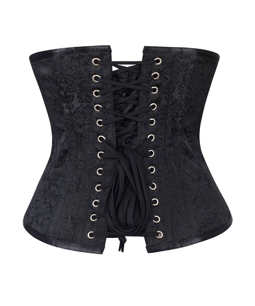 Rochelle Brocade Underbust Steel Bone Corset
