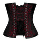Ricard Brocade Underbust Steel Bone Corset