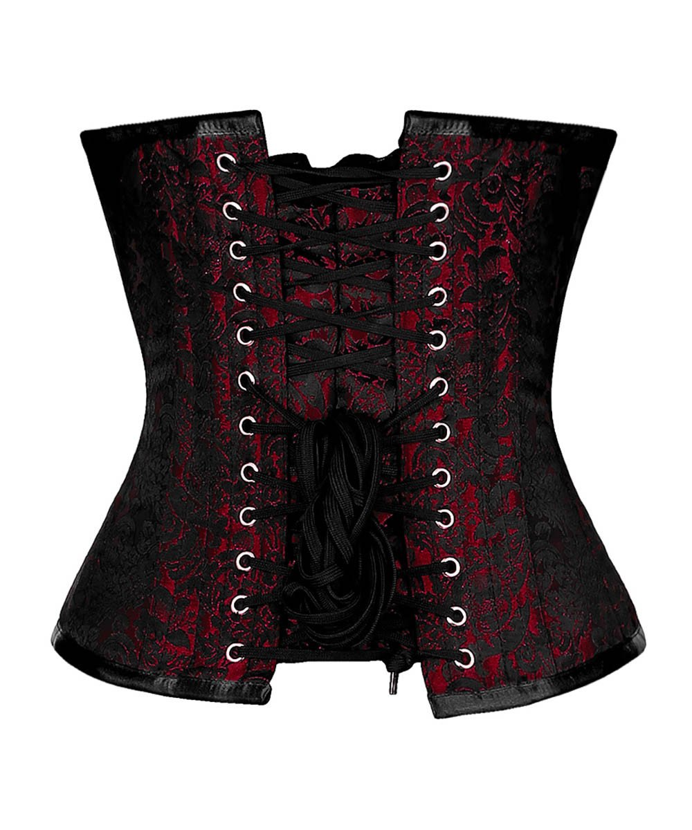 Ricard Brocade Underbust Steel Bone Corset