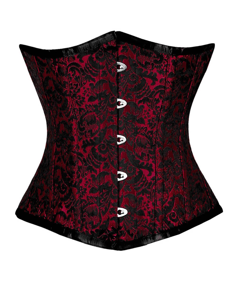 Ricard Brocade Underbust Steel Bone Corset