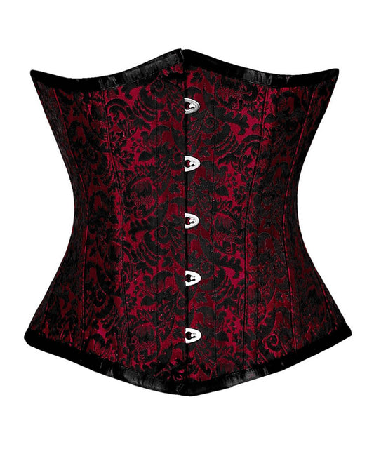 Ricard Brocade Underbust Steel Bone Corset