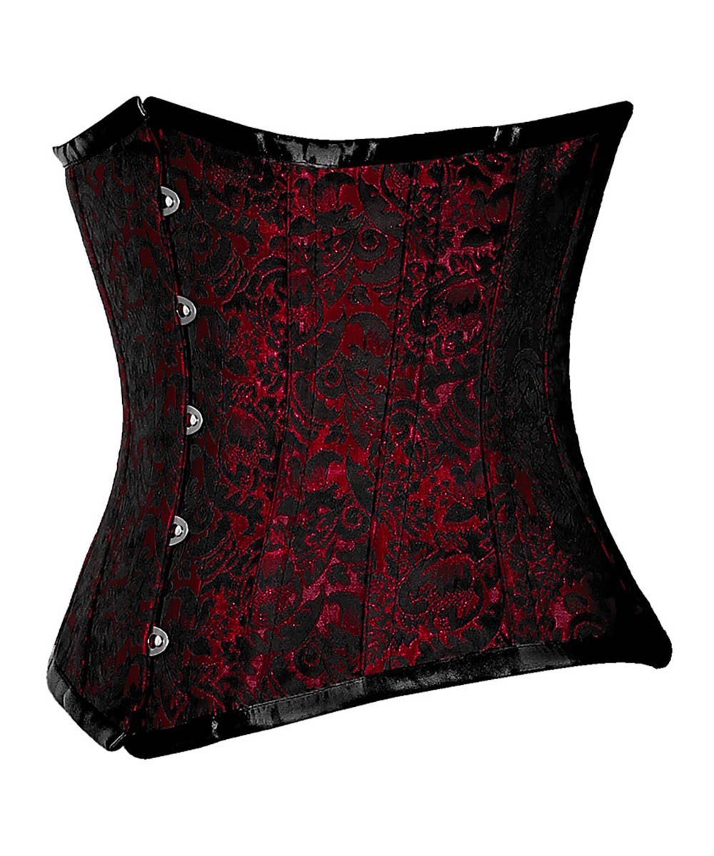 Ricard Brocade Underbust Steel Bone Corset