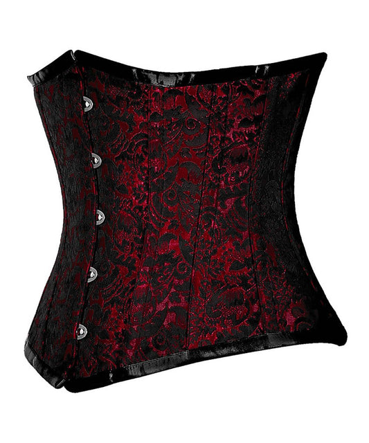 Ricard Brocade Underbust Steel Bone Corset