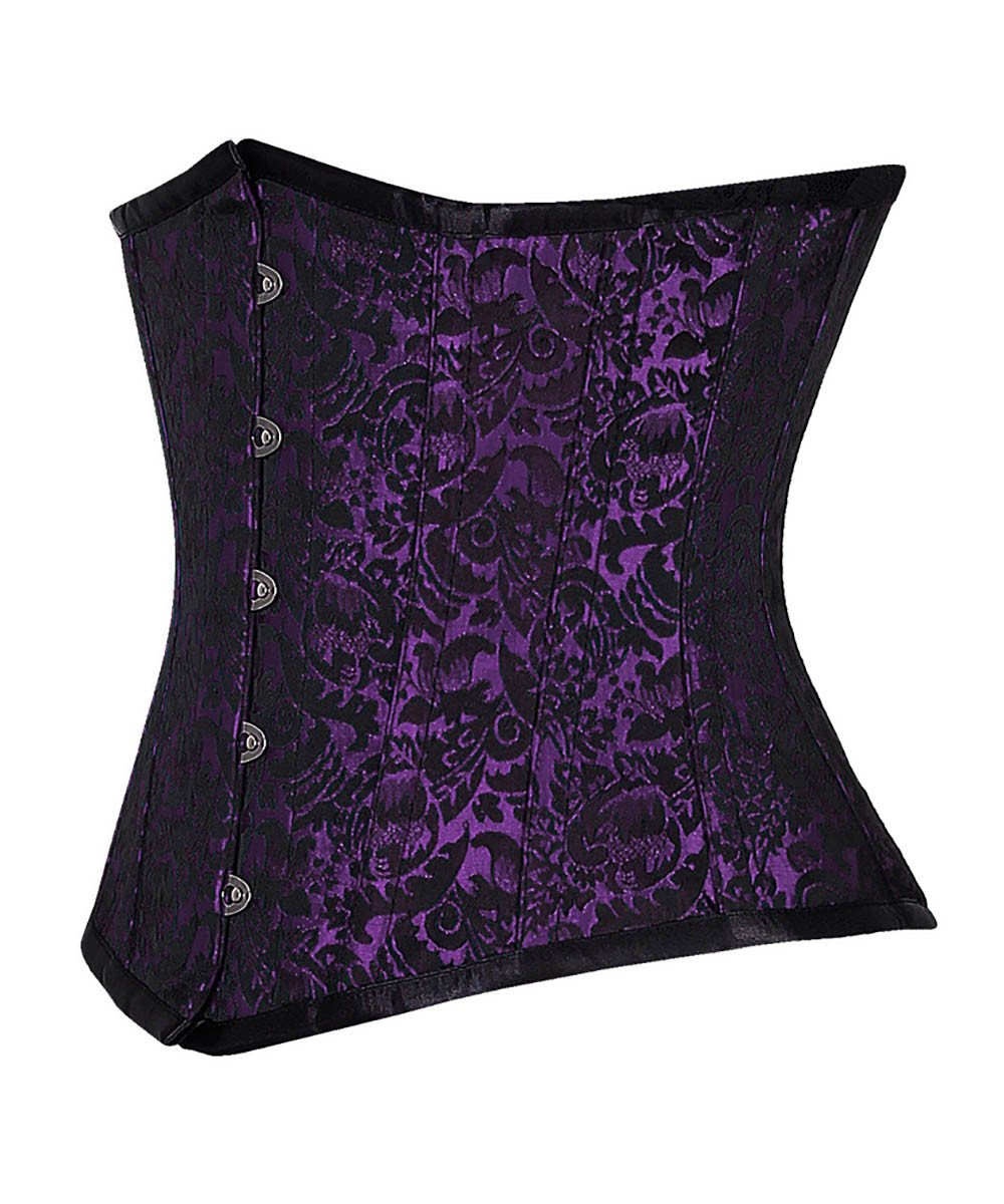 Rocio Brocade Underbust Steel Bone Corset