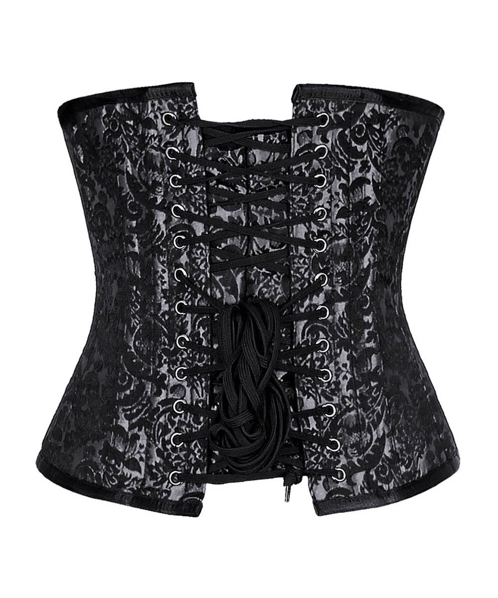 Karlie Brocade Underbust Steel Bone Corset