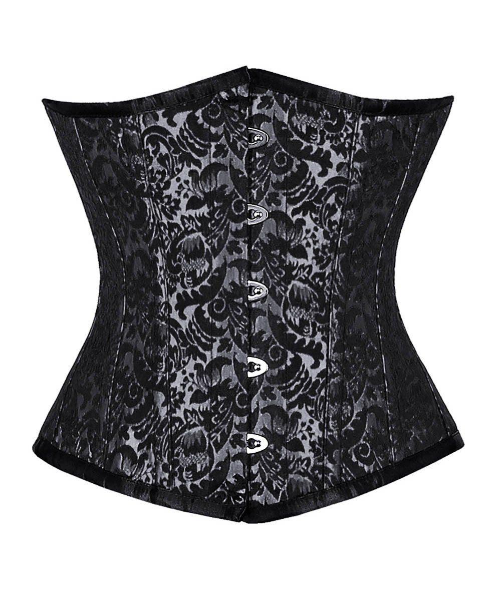 Karlie Brocade Underbust Steel Bone Corset