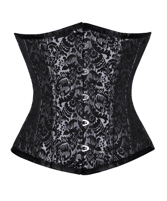 Karlie Brocade Underbust Steel Bone Corset