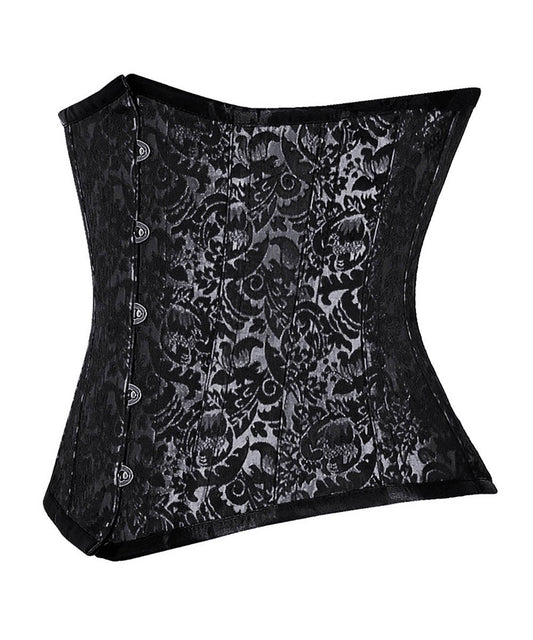 Karlie Brocade Underbust Steel Bone Corset