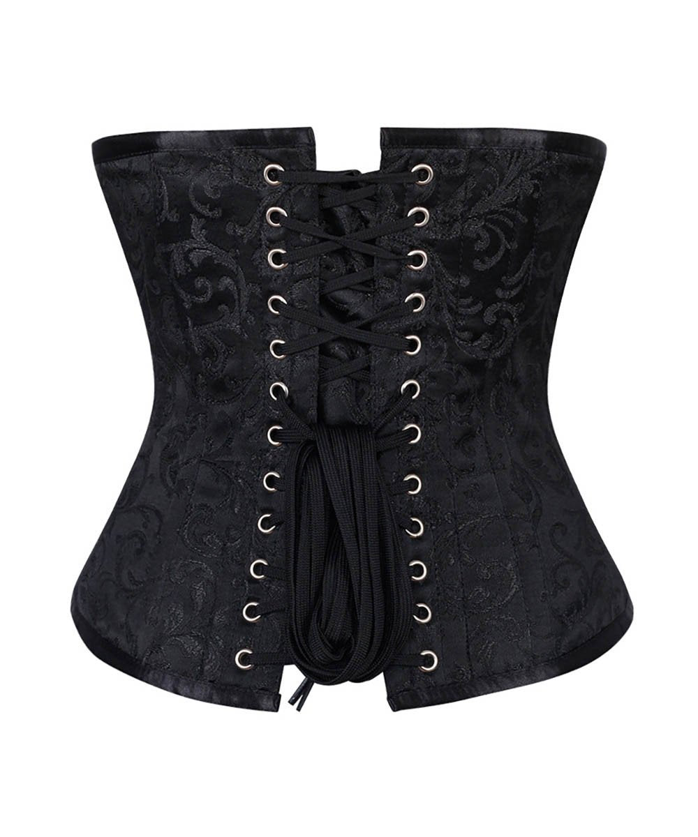 Imogen Steel Underbust Brocade Corsets