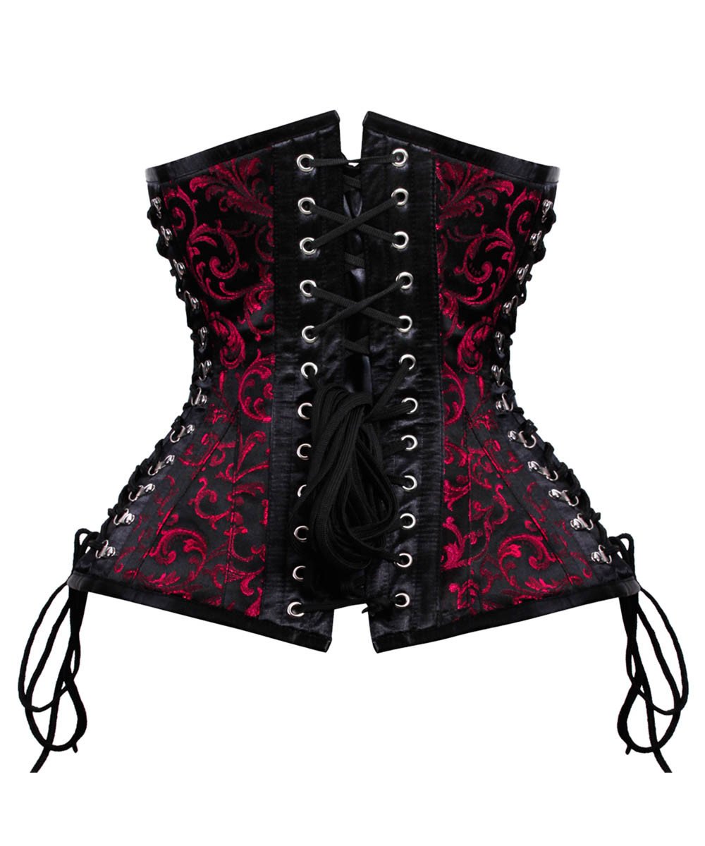 Paityn Criss Cross Underbust Gothic Corset