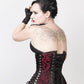 Paityn Criss Cross Underbust Gothic Corset