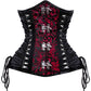 Paityn Criss Cross Underbust Gothic Corset