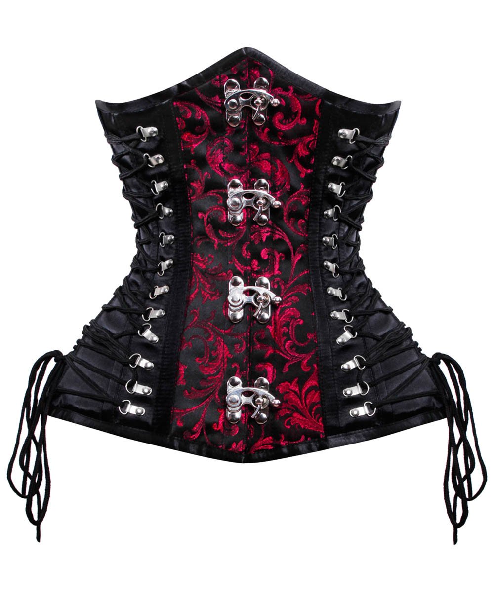 Paityn Criss Cross Underbust Gothic Corset