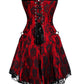 Mirabel Gothic Lace Overlay Corset Dress