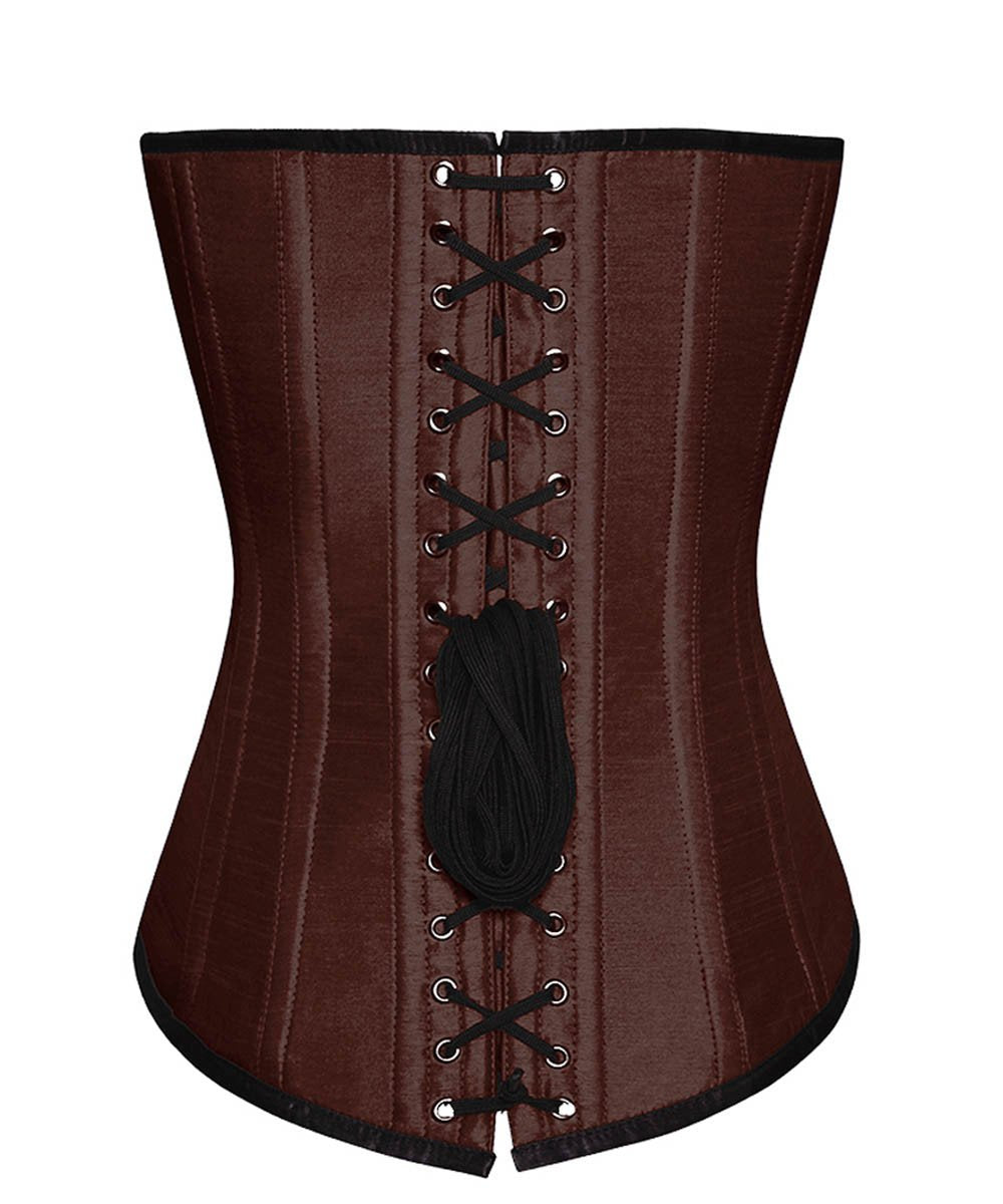 Caralea Overbust Brown Long Corset