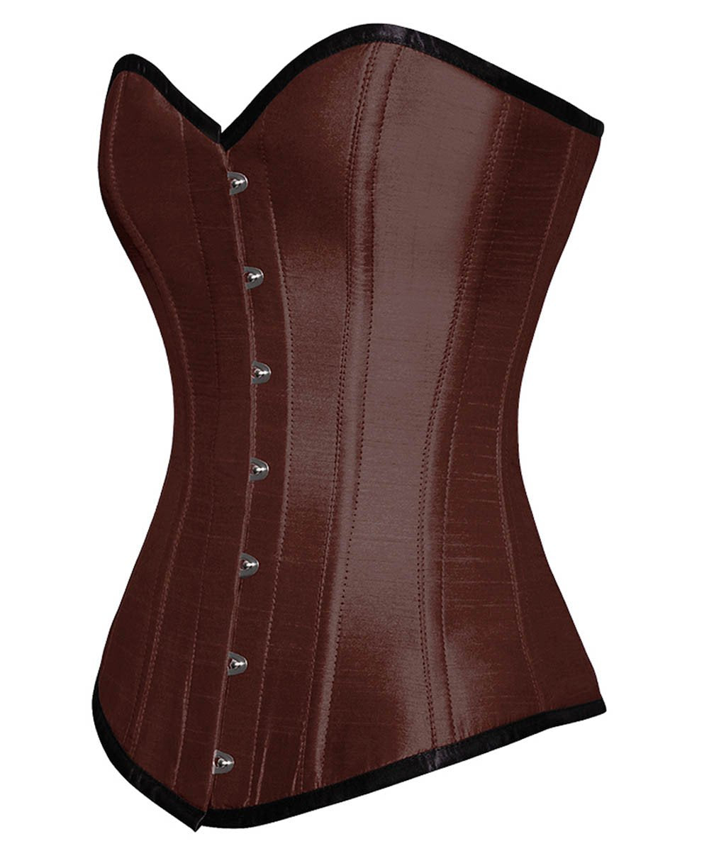 Caralea Overbust Brown Long Corset