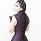 Eartha Brocade Gothic Overbust Corset with Shoulder Staps