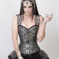 Alyssa Gothic Overbust Corset with Shoulder Straps