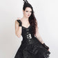 Electra Gothic Lace Overlay Corset Dress