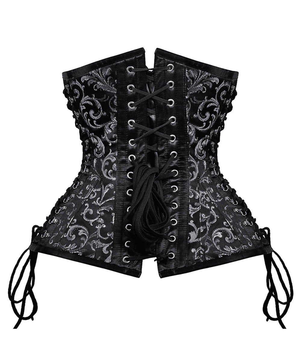Isabela Criss Cross Underbust Gothic Corset
