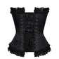 Advent Burlesque Steel Boned Plus Size Corset