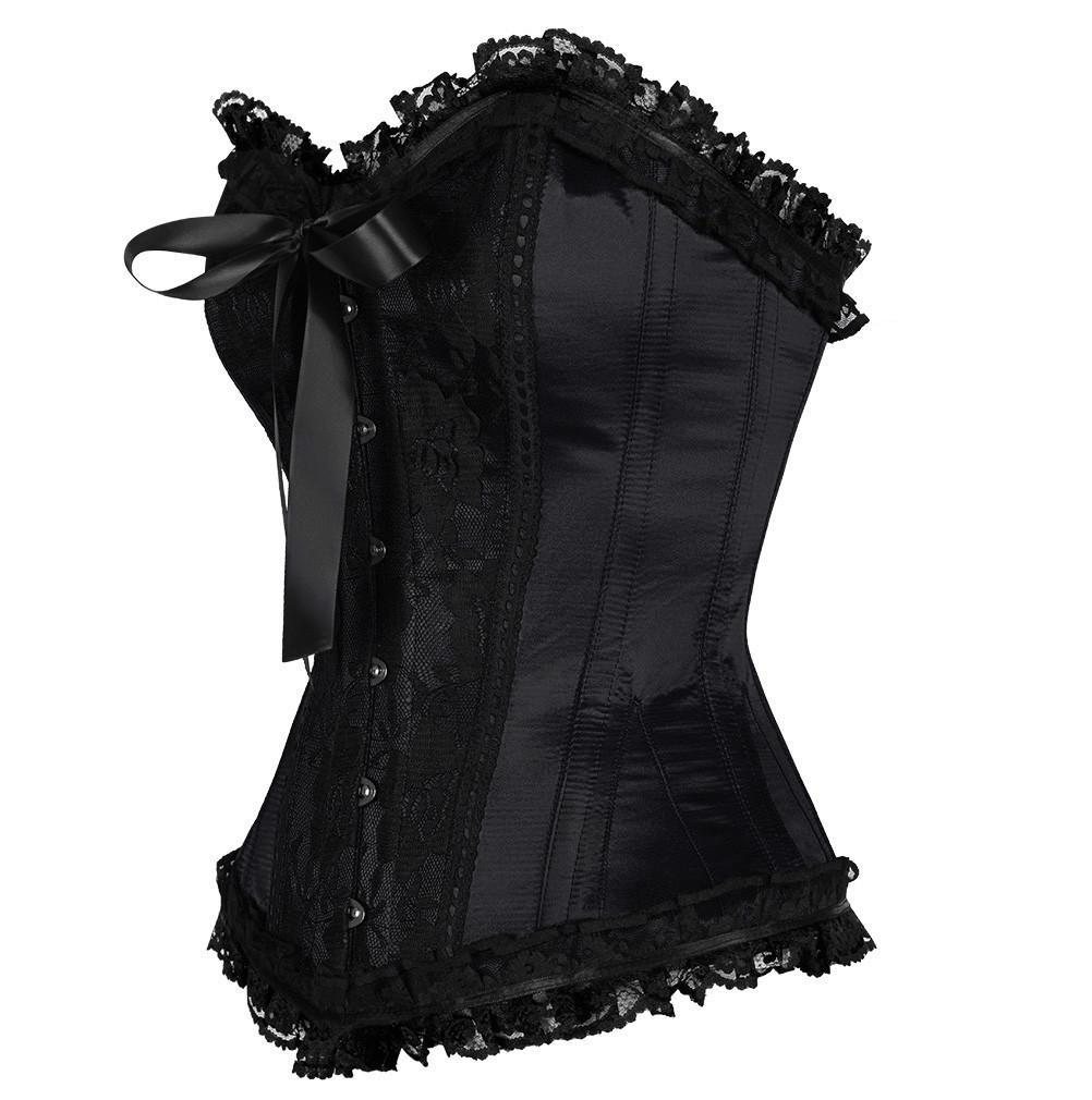 Advent Burlesque Steel Boned Plus Size Corset