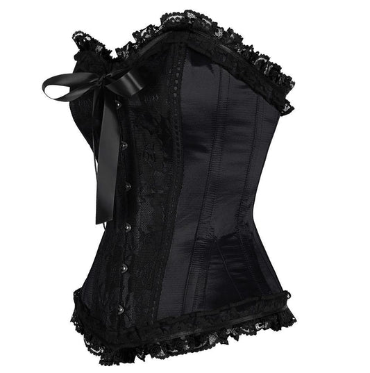 Advent Burlesque Steel Boned Plus Size Corset