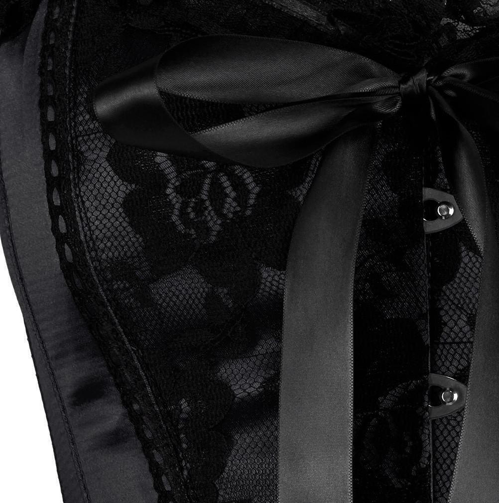 Advent Burlesque Steel Boned Plus Size Corset