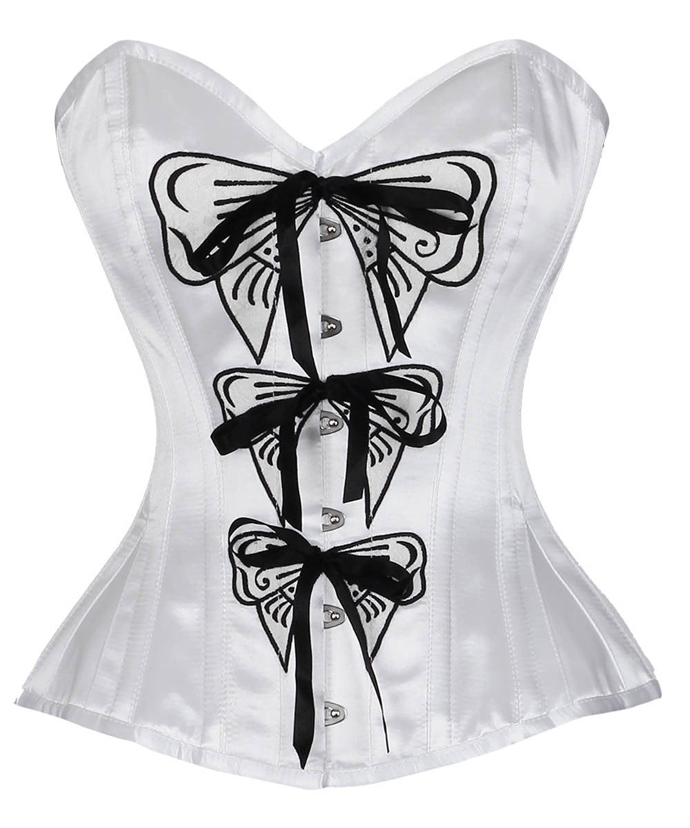 Marian Satin Burlesque Corset
